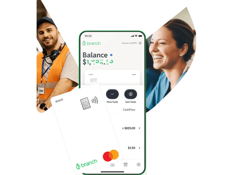 Branch delivers faster, more flexible options for people to get paid (Image Courtesy: Branch Official website)