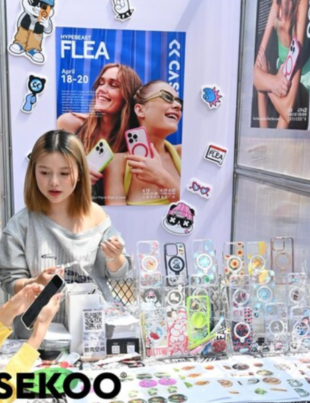 CASEKOO at the Hypebeast Flea Market (Image Courtesy: PRNewswire)