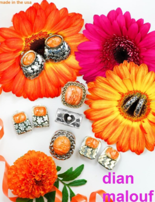 Dian Malouf Jewelry - made in the usa (Photo Courtesy: PRNewswire)