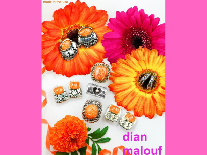 Dian Malouf Jewelry - made in the usa (Photo Courtesy: PRNewswire)