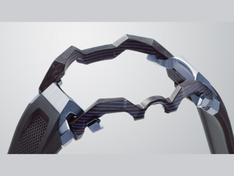 Distinctive frame design combining different materials, created through human-AI collaboration (Image Courtesy: PRNewswire)