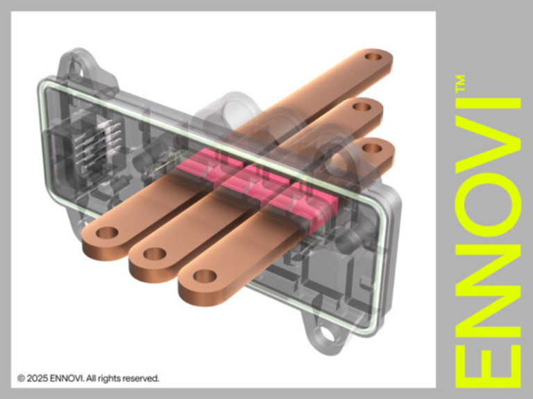 ENNOVI-SealTech: Patent-pending busbar sealing prevents coolant leaks, offering manufacturing efficiency and design flexibility over traditional methods. (Photo Courtesy: PRNewsfoto/ENNOVI)