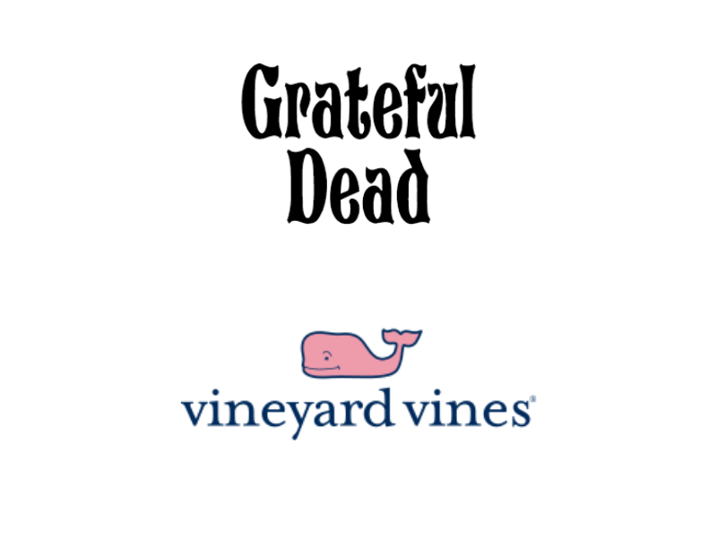 (Image: Vineyard Vine and Grateful Dead Official websites)