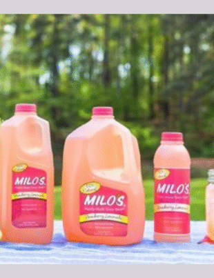 Milo's Unveils Three New Delicious Flavors Strawberry Lemonade, Raspberry Lemonade & Lemon Sweet Tea (Photo Courtesy: PRNewswire)