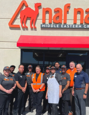 Naf Naf Grill Expands to the West with New Location at Love's Travel Stop in Barstow, California (Image Courtesy: PRNewswire)