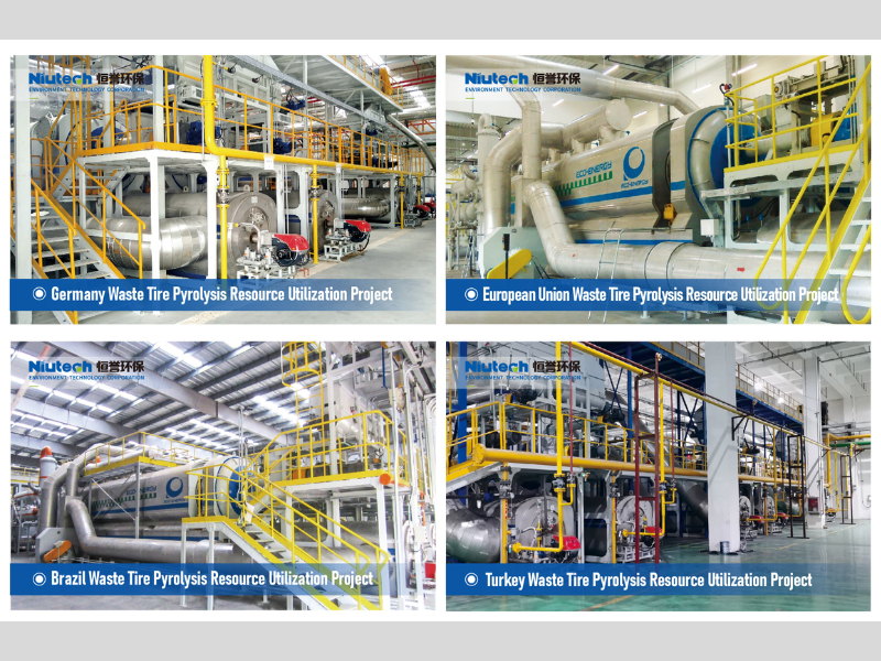 On-site of Some Global Scrap Tire Pyrolysis Disposal Projects (Image Courtesy: PRNewswire)