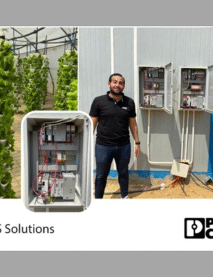 Phoenix Contact and HITS Solutions unveil a prototype for precision hydroponic farming (Image Courtesy: PRNewswire)