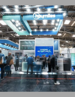Hoymiles at Intersolar (Photo Courtesy: PRNewswire)