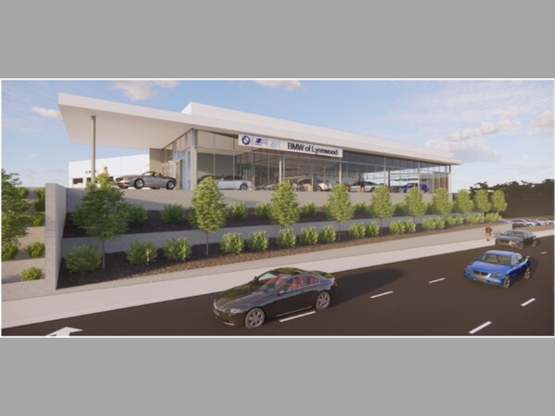 A rendering of the all-new BMW of Lynnwood (Image Courtesy: PRNewswire)
