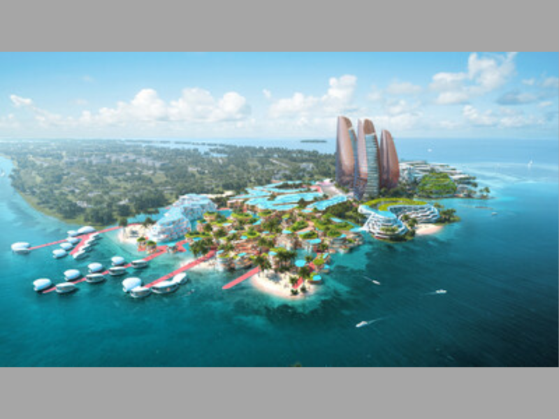 The Government Of Maldives and MBS Global Investments Commit USD 8.8 Billion to Establish the Maldives International Financial Centre (Photo Courtesy: PRNewswire)
