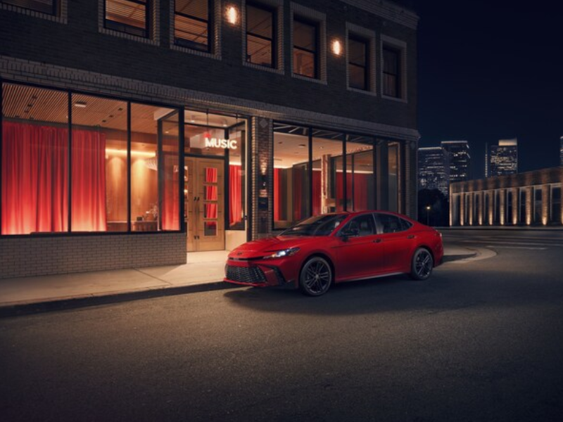Toyota Camry adds a bold new Nightshade edition to its lineup for 2026 (Photo Courtesy: PRNewsfoto/Toyota Motor North America)