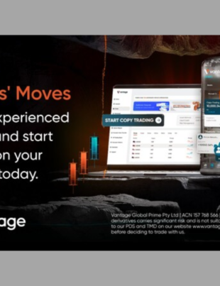 Vantage Launches Copy Trading on Client Portal Website with Deposit Bonus for Users (Photo Courtesy: PRNewswire)