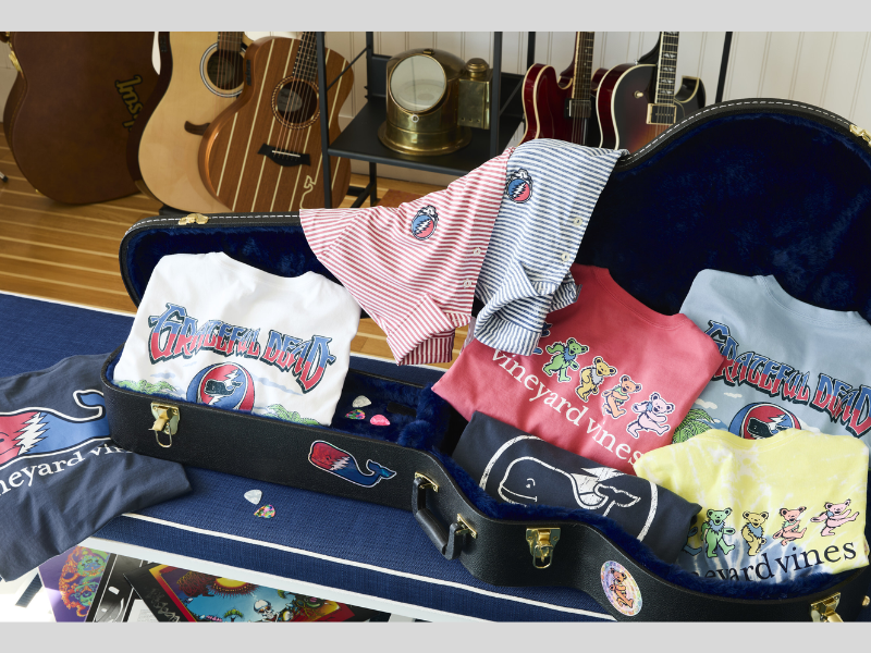 vineyard vines Launches Limited-Edition Grateful Dead Collaboration (Photo Courtesy: PRNewswire)