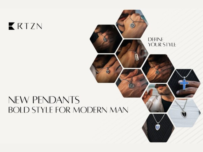 Find Your Perfect Style with RTZN's Unique Pendant Necklaces Collection (Image Courtesy: PRNewswire)