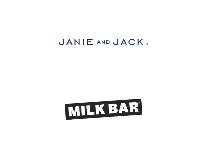 (Image: Janie and Jack and Milk Bar Official websites)