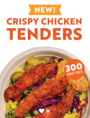 NEW! Crispy Chicken Tenders at Naf Naf Grill (Image Courtesy: PRNewswire)