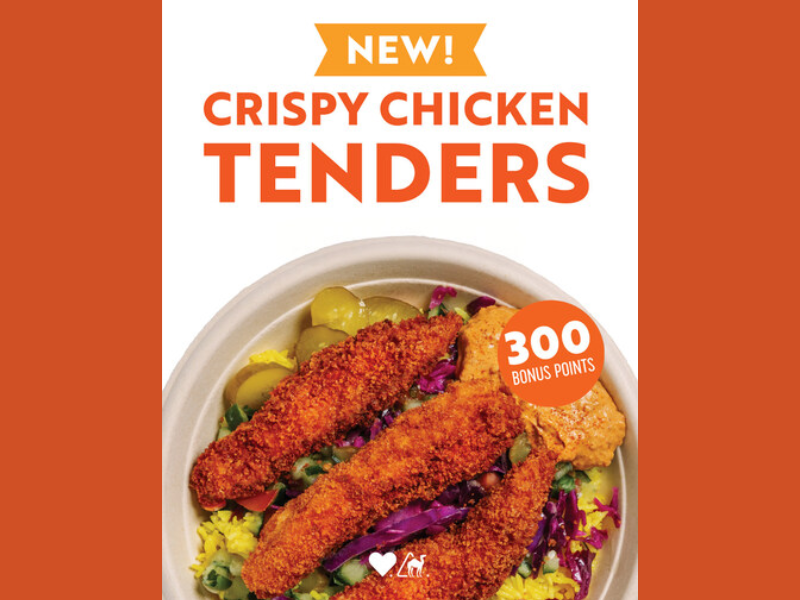 NEW! Crispy Chicken Tenders at Naf Naf Grill (Image Courtesy: PRNewswire)