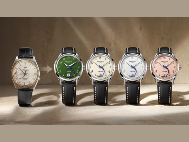 Peacock 1953 Aircraft Hand Watch Heritage Meets Horological Innovation in a Tribute to China's Watchmaking Pioneers (Image Courtesy: PRNewswire)