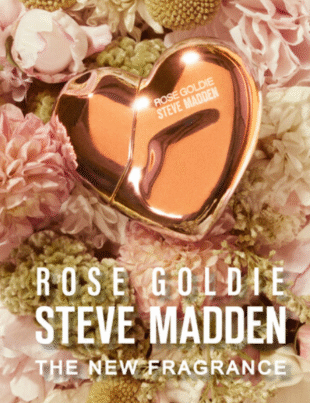 STEVE MADDEN INTRODUCES ROSE GOLDIE A BOLD NEW CHAPTER IN FRAGRANCE (Image Courtesy: PRNewswire)