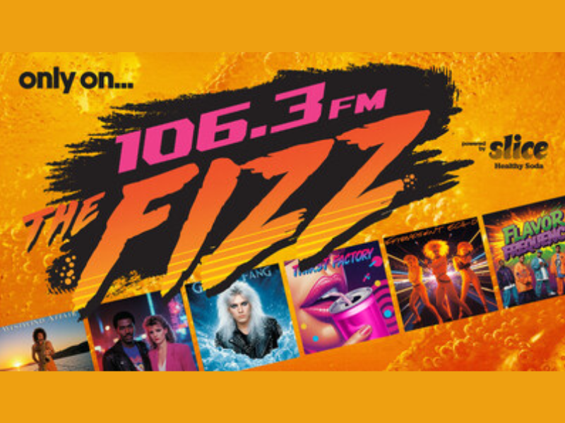 Slice Soda’s relaunch includes a summer of newstalgic activations, including The Fizz FM, the first-ever branded radio station made entirely with artificial intelligence (Image Courtesy: PRNewswire)