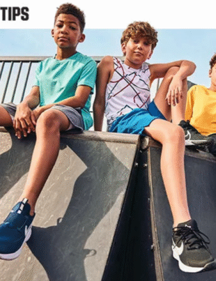 kids’ shoe sizes (Photo Courtesy: Dickssportinggoods Official website)