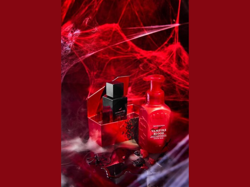 Bath & Body Works brought back fan-favorite Vampire Blood alongside Immortal, its top-selling men's Halloween fragrance (Image Courtesy: PRNewswire)