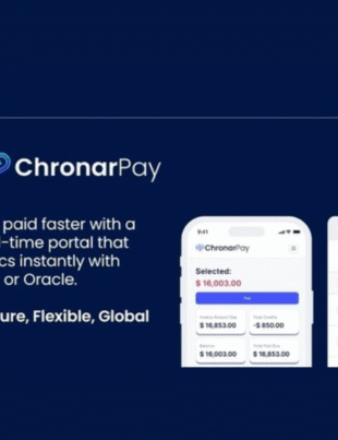 ChronarPay - Real-Time B2B ERP Payment Portal (Image Courtesy: PRNewswire)