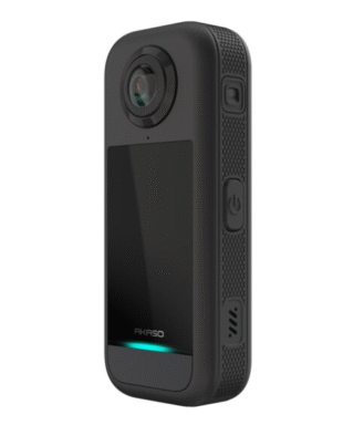 Designed with advanced imaging capabilities and an intuitive interface, the AKASO 360 camera makes the creative 360º format more accessible than ever before (Image Courtesy: PRNewswire)