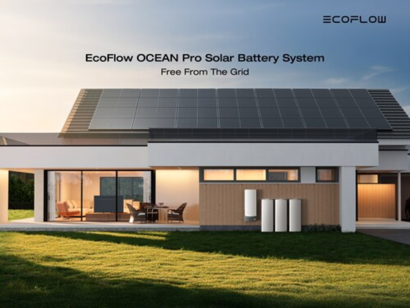 EcoFlow launches OCEAN Pro, its first fully integrated, multi-source home energy system in the U.S. Designed with energy-challenged states like California, Texas, and Florida in mind, OCEAN Pro helps homeowners gain greater independence from the grid (Image Courtesy: PRNewswire)