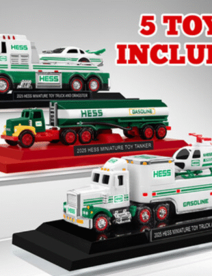 Hess Toy Truck 2025 Mini Collection Image (Image Courtesy: PRNewswire)