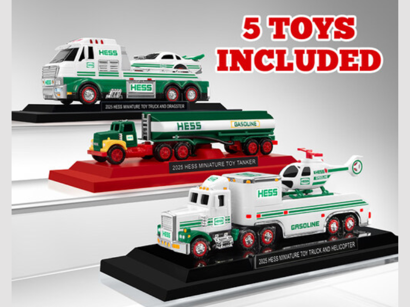 Hess Toy Truck 2025 Mini Collection Image (Image Courtesy: PRNewswire)
