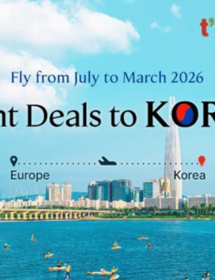 Plan Your Korea Trip with T’way Air’s Europe-Seoul Deals (Image Courtesy: PRNewswire)