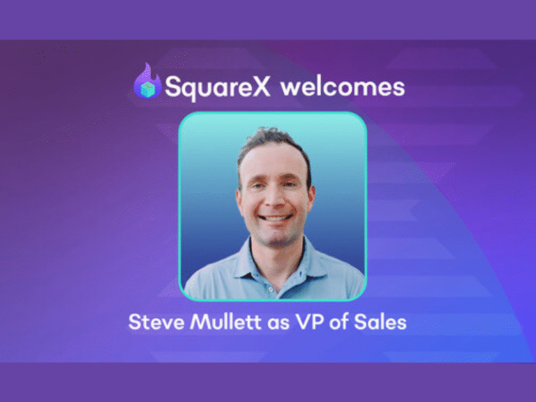 Steve Mullett, VP of Sales, SquareX (Image Courtesy: PRNewswire)