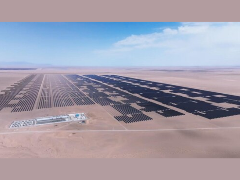 The 500MW plant (Image Courtesy: PRNewswire)