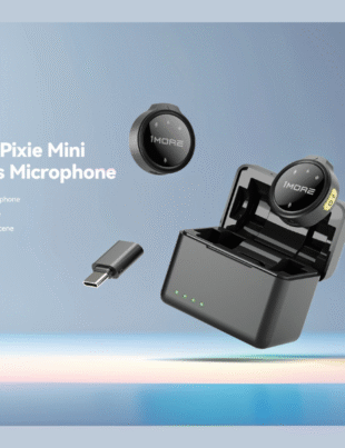 1MORE Debuts Pixie Mini Wireless Microphone for Content Creators (Image Courtesy: PRNewswire)