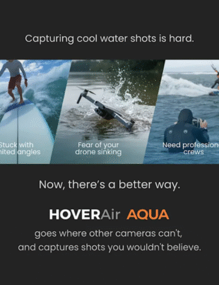 Capturing cool water shots is high (Image Courtesy: Indiegogo Official website)