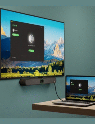 DTEN Bar Connect with USB-C (Image Courtesy: PRNewswire)