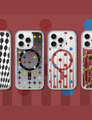 The Cirque du Rebelle Collection features four exclusive designs, each brought to life on the sleek OtterBox Symmetry Series Clear case (Image Courtesy: PRNewswire)