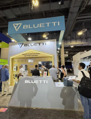 BLUETTI Booth at RE+ 2025 (Image Courtesy: PRNewswire)