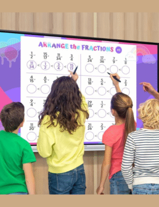 Teachers and students use the NewBoard E Series to create unforgettable experiences together (Image Courtesy: PRNewswire)