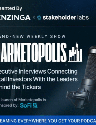 Marketopolis offers everyday investors and business enthusiasts a front-row seat to how CEOs navigate modern markets, engage retail investors, and communicate in the digital age. Episodes premiere weekly beginning Wednesday, October 8, 2025 and the first four episodes are presented in partnership with SoFi (Image Courtesy: PRNewswire)