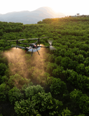 XAG P150 Max agricultural drone delivers precision spraying with high efficiency (Image Courtesy: PRNewswire)