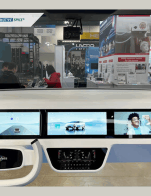 In-Vehicle Infotainment system Displayed at CES 2025 (Image Courtesy: PRNewswire)