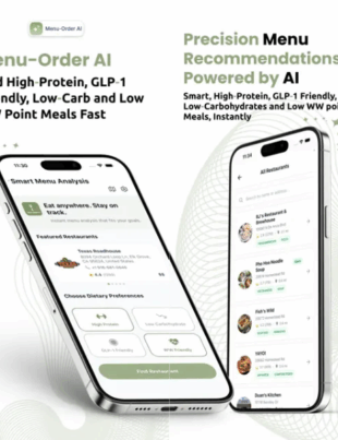 MENU ORDER AI is the first and only AI-powered health app created for GLP-1 users and health-conscious diners (Image Courtesy: Menu Order AI Official website)