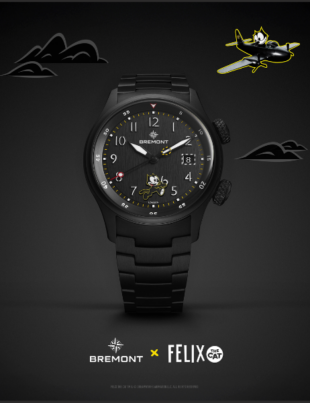 Bremont MB x Felix the Cat (Image Courtesy: PRNewswire)