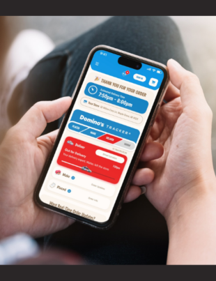 Domino’s has updated its iconic, industry-first Tracker for an even better customer experience. (Image Courtesy: PRNewswire)