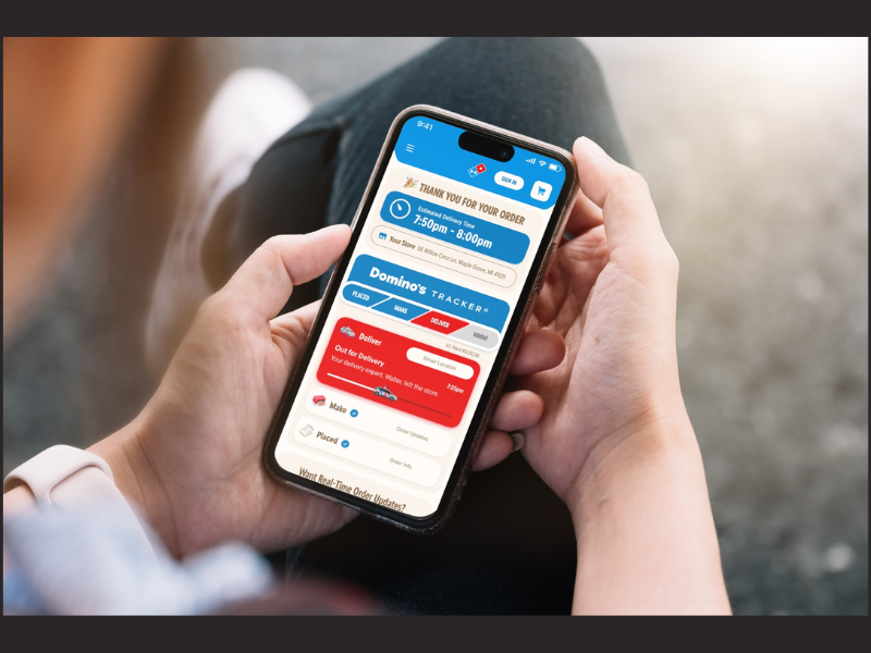 Domino’s has updated its iconic, industry-first Tracker for an even better customer experience. (Image Courtesy: PRNewswire)