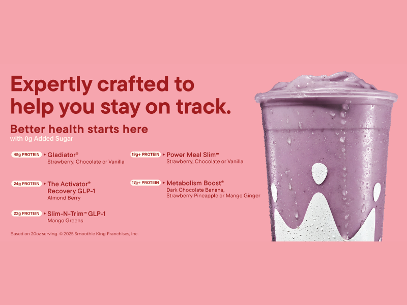 Expertly crafted to help you stay on track (Image Credits: SmoothieKing official website)
