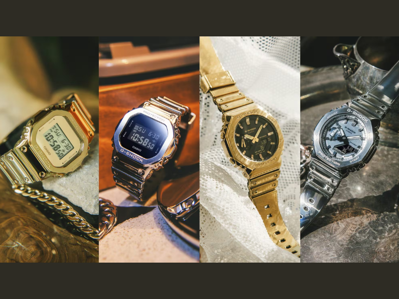 G Shock Casio lineup (Image Credits: G Shock official website)