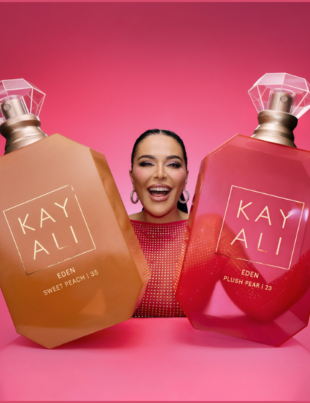 KAYALI Eden Collection with Mona Kattan (Image Courtesy: Kayali Official website)